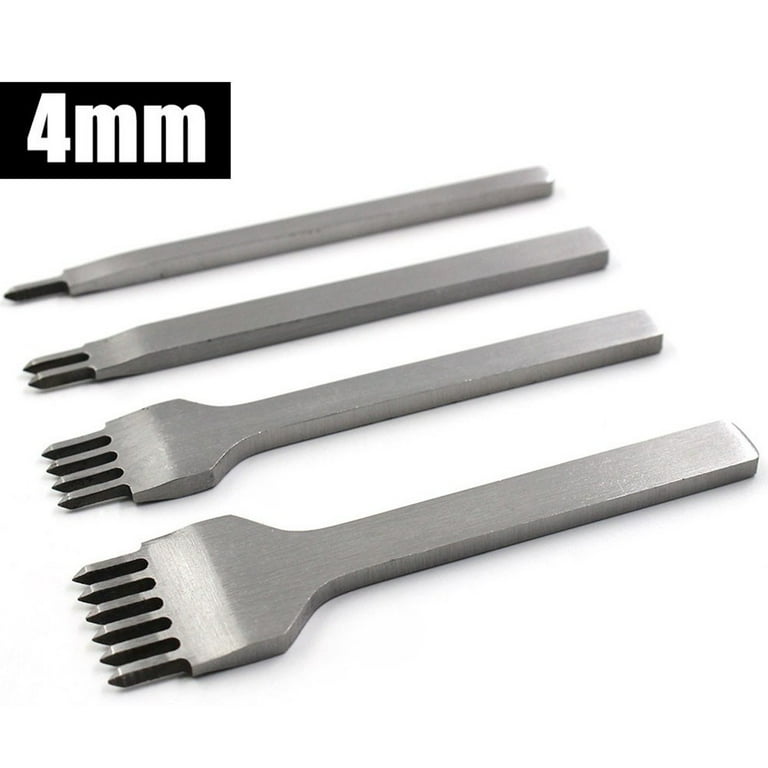 4Z DIY Leather Craft Set Of 2+9 Diamond Prongs Punching Tools