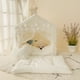 thumbnail image 3 of SmileyTails Pet Princess Palace House - Winter Warmth and Luxury for your Pet ShopWise Round, 3 of 12
