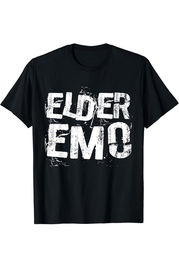Elder Emo Emo Boy - Emo Girl - Funny Emo Goth T-Shirt