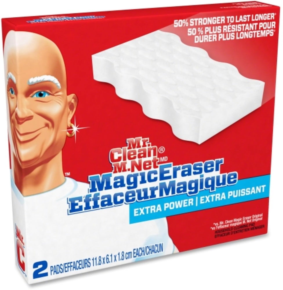Mr Clean Pgc82027pk Original Magic Eraser Cleaning Pads 4 Pack Mr Clean Pgc82027pk Original Magic Eraser Cleaning Pads 4 Pack Blue White
