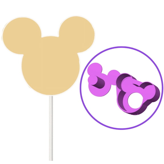 Girl with Bow Cake Pop Mold