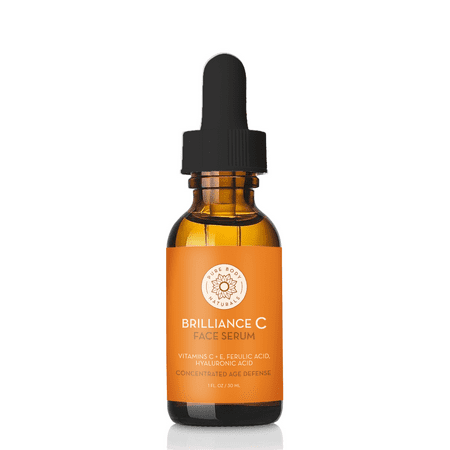 Vitamin C Facial Serum with Hyalronic Acid, and Brightening Serum for Face with Vitamin