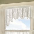 thumbnail image 4 of Heritage Lace Floret 68-Inch Wide by 32-Inch Drop Swag Pair, Ecru, 4 of 4