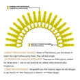 thumbnail image 5 of 50Pcs RAC158 Blades Compatible with Ryobi Heavy Duty Blade RAC155 RAC157,Ryobi Strimmer Replacement Blades Plastic, 5 of 5