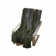 thumbnail image 4 of Yosemite Soft Flannel Fleece Blanket, Yosemite Falls Evergreen Forest Fall Season Scenery Yosemite National Park Print, Cozy Plush for Indoor and Outdoor Use, 70" x 90", Green Grey, by Ambesonne, 4 of 6