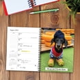 thumbnail image 3 of Crusoe the Celebrity Dachshund 2026 6.5 X 8.5 Engagement Calendar, (Hardcover), 3 of 5