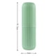 thumbnail image 2 of Envase plástico portátil del viaje del estante de la caja de la taza de la pasta de dientes del cepillo de dientes del viaje del hogar, 2 of 5