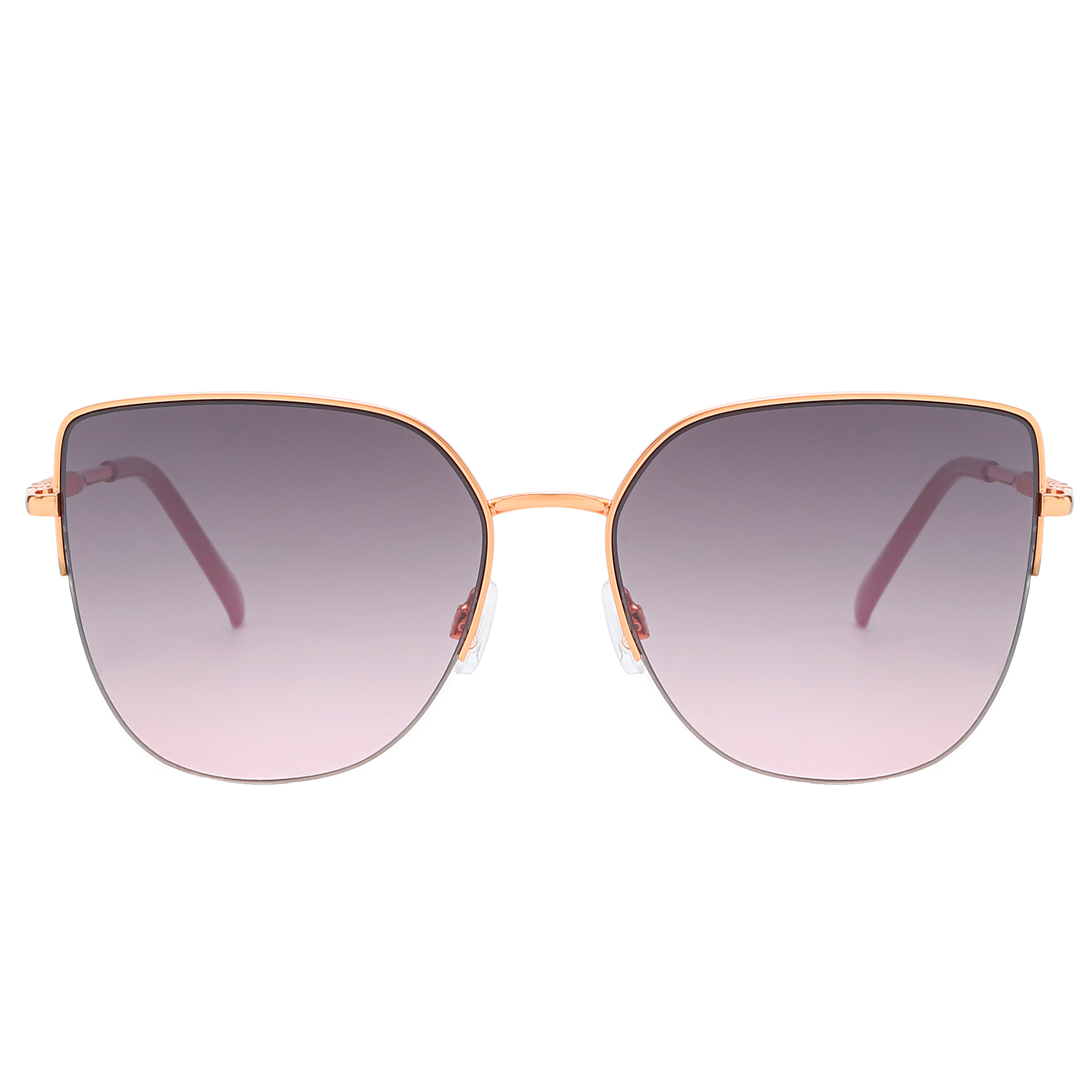 Piranha Eyewear Rebecca Oversize Cat Eye Sunglasses for Women with Purple Gradient Lens - image 2 of 3