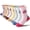 Multicolor, variant on 8 Pairs Kids Toddlers Boys Girls Merino Wool Hiking Athletic Thermal Warm Winter Socks