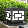thumbnail image 5 of Outdoor Solar LED Column Light Post Lamp for Garden Pathway Driveway Entryway Landscape Lighting, 5 of 5