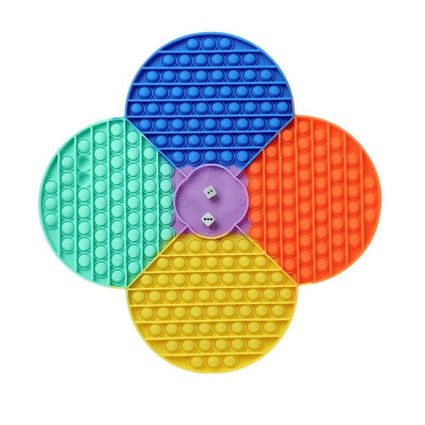 Juguete Sensorial De 40Cm, Tablero De Ajedrez, Juguete Para Apretar Burbujas, Juguete Para Regalo De Descompresión Para Niños Y Adultos sonducket FN007210-02