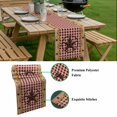 thumbnail image 5 of Texas Star Sunflower Table Runner - 48 Inch Long, Kitchen Dining Table Runner Dresser Scarves, Farmhouse Country Plaid Brown Farmhouse Decor for Coffee Tables Wedding Party Banquet, 5 of 8