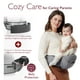 thumbnail image 4 of Portabebés Momcozy con asiento de cadera ajustable con cintura gris, 4 of 9