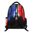 thumbnail image 2 of Chririnla Soccer Paint Splatter Breathable Book Bag for School Travel, Lightweight Multi Pocket 600D Polyester Travel Daypack, 2 of 9