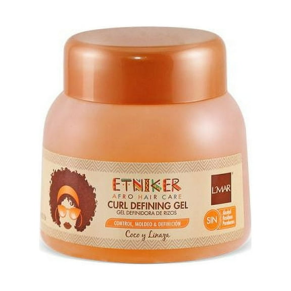 L'MAR Professional Etniker Afro Hair Care Curl Defining Hair Gel 10.1 oz. | LMAR Etniker Afro Gel Definidora de Rizos