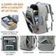 thumbnail image 5 of Mochila de mano LOVEVOOK Large de 45 L para mujeres y hombres, 5 of 7