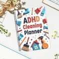thumbnail image 7 of Adhd Cleaning Planner for Adults and Teens Adhd Cleaning and Organizing Planner Cleaning Schedule and Checklist Notebook List Daily Weekly Monthly for Home Chore Chart Adhd Daily Planner, 7 of 7