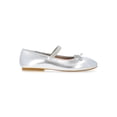 thumbnail image 3 of Wonder Nation Little and Big Girls Faux Leather Ballet Flats, 3 of 6