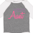 thumbnail image 4 of Inktastic Cute Aunt Boys or Girls Long Sleeve Baby Bodysuit, 4 of 5