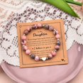 thumbnail image 5 of Sister Daughter Christams Birtshat Gifts for Women Natural Stone Beaded Bracelet Long Distance Gifts for Sisters Daughters, 5 of 14