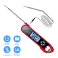 thumbnail image 1 of Flmtop Oven Meat Safe Instant Read 2 in 1 Dual Probe Food Thermometer Digital with Alarm Function for Cooking BBQ Smoking Grilling Kitchen, 1 of 7