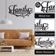 thumbnail image 5 of Injueey Familia de hierro donde la vida comienza, el amor nunca termina, letrero con palabras, decoración de pared, añade encanto al hogar, Decoración del hogar, 5 of 6