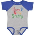 thumbnail image 3 of Inktastic I Love My Granny Boys or Girls Baby Bodysuit, 3 of 5