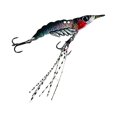 thumbnail image 1 of 8/12g/19g Señuelo de pesca Diseño de simulación Piel vívida Gancho afilado Color brillante Borlas de silicona Atracción de peces Universal Fundición larga Vib Cyan River Shr, 1 of 5
