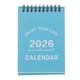 thumbnail image 1 of Mini calendario de escritorio 2026: Calendario mensual compacto y plegable para escritorio 2026 - Para organizar el hogar, la escuela y la oficina (Lake Green), 1 of 6