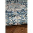 thumbnail image 4 of Linon Washable Madi Polyester 2'x8' Rug in Teal Blue, 4 of 18