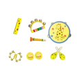 thumbnail image 2 of Instrumentos musicales de percusión Montessori para niños. Instrumentos musicales para regalar. Estilo B, 2 of 9