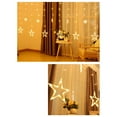 thumbnail image 2 of Cadena de luces LED para el hogar, dormitorio, ventana, cortina, fiesta de Navidad, boda, 2 of 8