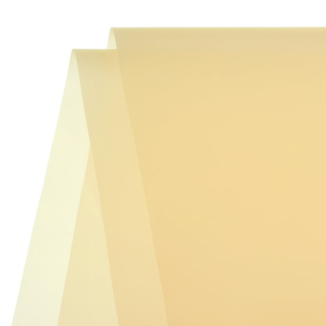 Unique Bargains Flower Wrapping Fog Paper 22.8x22.8 Inch Waterproof Floral Wrapping Paper Beige 20 Pcs