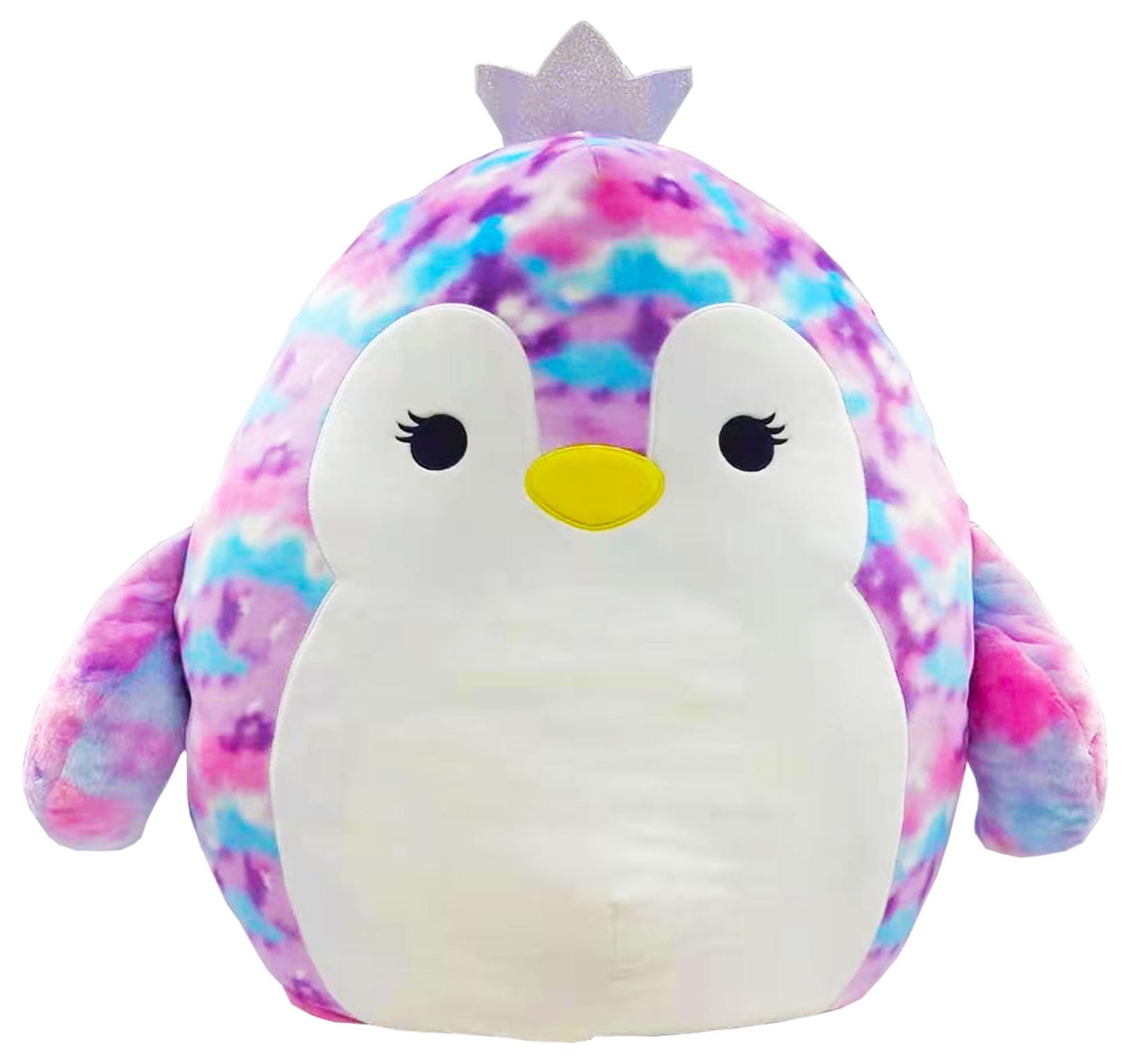 New Squishmallows Justice Exclusive Large 20" Violet Penguin Plush Pillow Toy 
