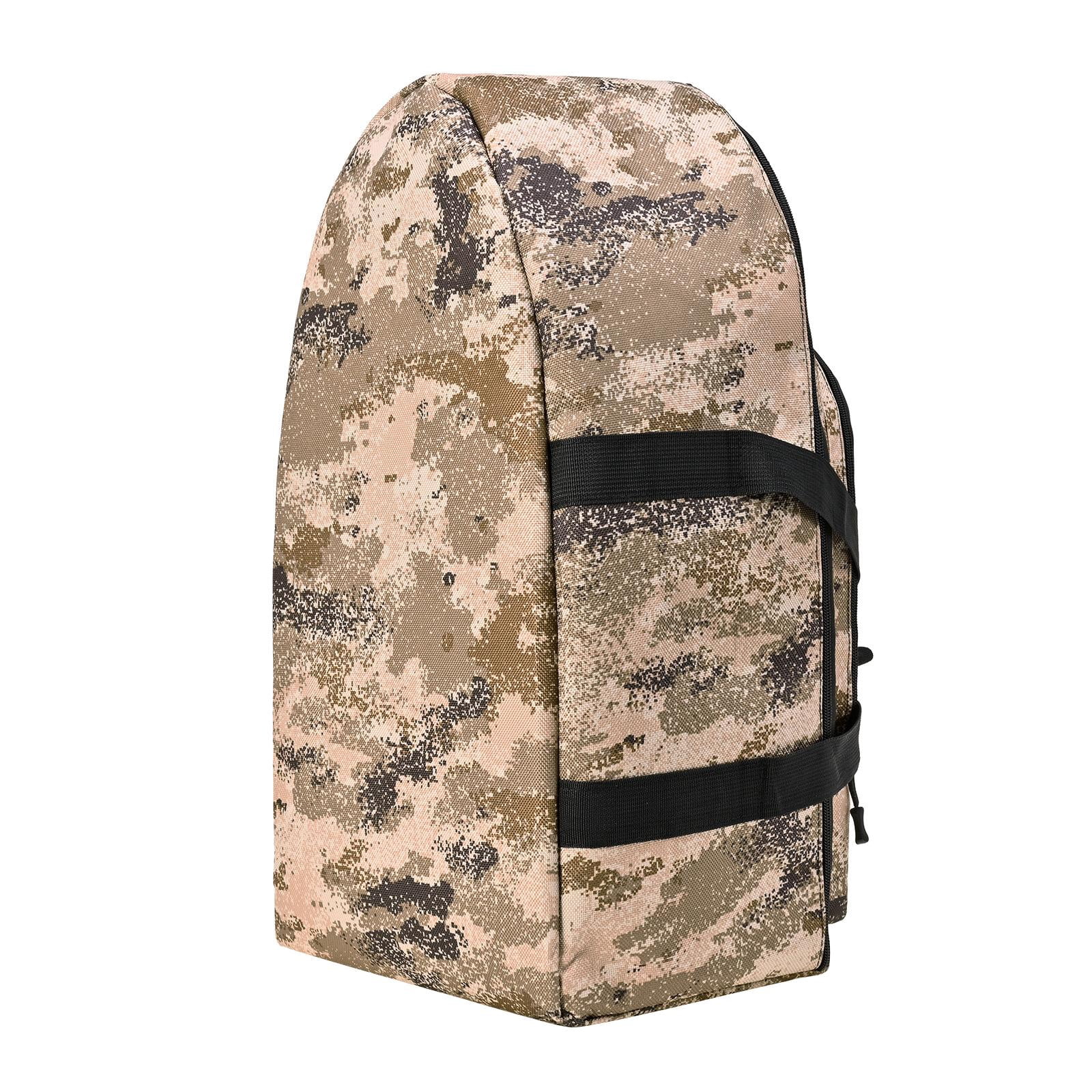koolsoo Tackle Bag Accessories Fishing Gear Bag for Boat Backpacking Enthusiast Desert Color