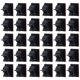 thumbnail image 4 of Adhesive Cable Holders Cable Management Adjustable Cable Clips Sleek Design Office Organization 30Pcs, 4 of 5