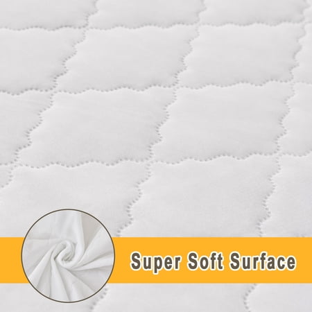 MAINSTAYS WATERPROOF MATTRESS PAD, KING 76 IN X 80 IN