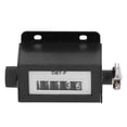 thumbnail image 4 of Contador mecánico de 5 dígitos, de metal, reiniciable manualmente, con tirador manual, 0-99999, conteo, D67-F, 4 of 14