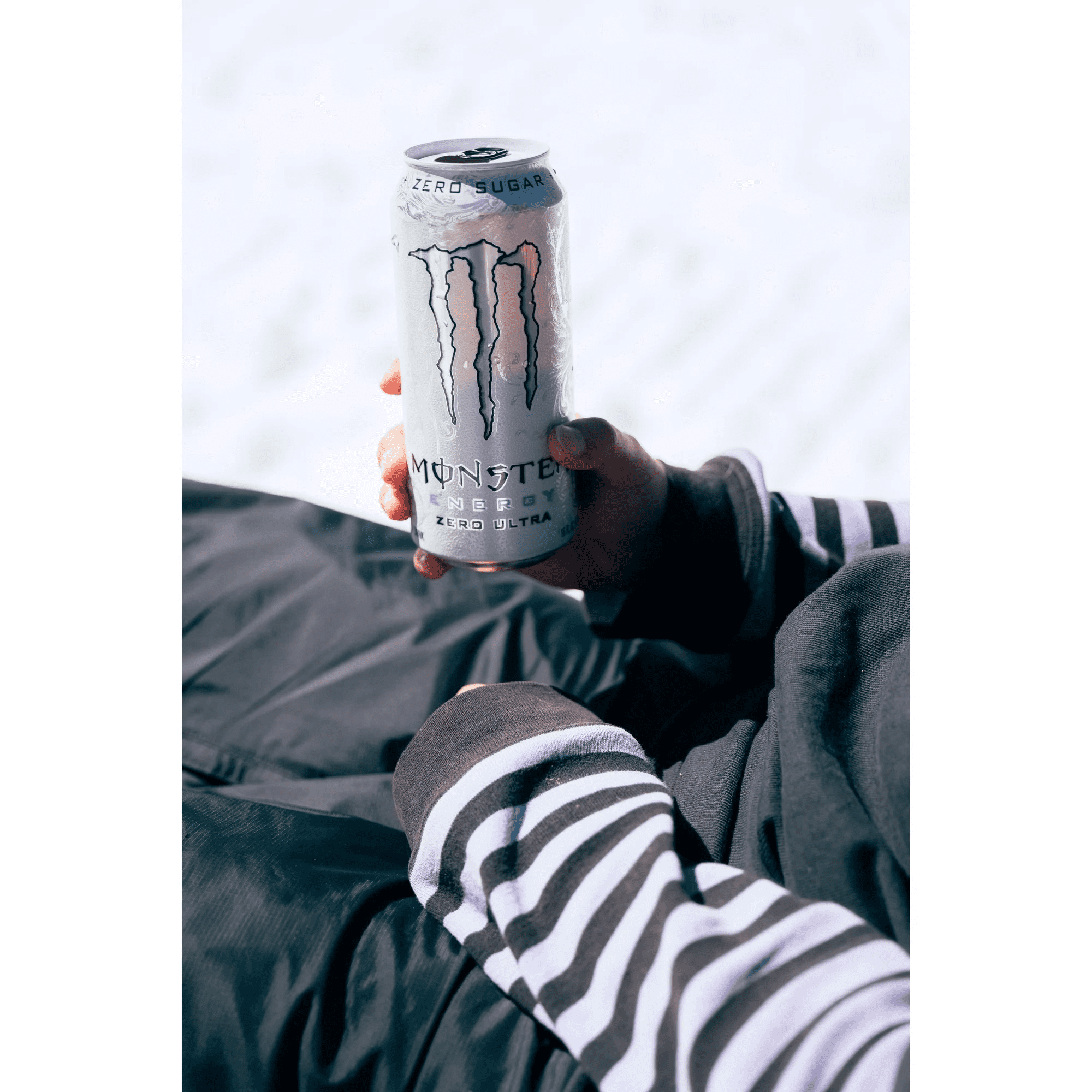 Monster Zero Ultra, Sugar Free Energy Drink, 16 fl oz Cans (Pack of 16)