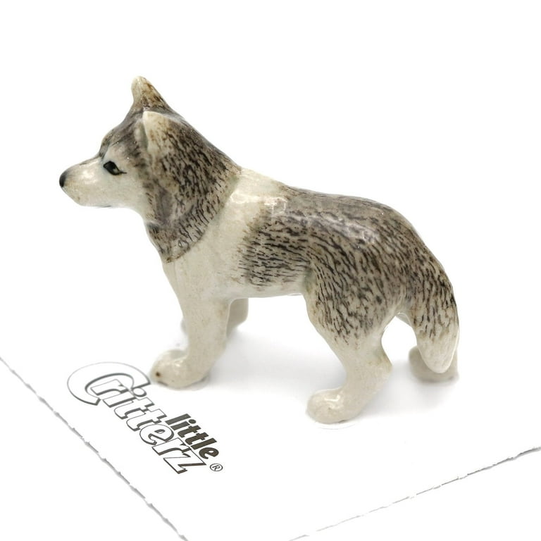 Little Critterz Lc841 Siberian Husky Named Silver