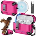 thumbnail image 1 of Funda protectora Inesore AirPods Pro 3 con soporte y cierre negra, 1 of 6