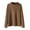 Brown, variant on talentlend Girls Turtleneck T Shirt Fleece Base Layer Undershirt Mock Neck Thermal Casual Solid Color Tee Tops