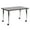 Gray, variant on Emma + Oliver Mobile 24x60 Oak HP Laminate Adjustable Activity Table