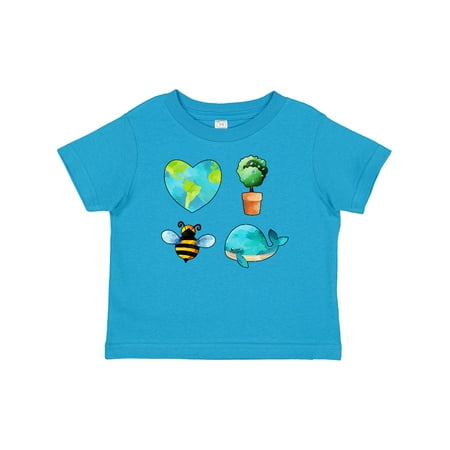 

Inktastic Earth Day Plant a Tree Save the Bees Save the Seas Love Your Mother Gift Baby Boy or Baby Girl T-Shirt