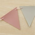 thumbnail image 4 of Pennant Irfora Banderas de decoración triangular de 10 pies, banderín de cuero para fiesta de cumpleaños, hogar, jardín, Camping al aire libre, decoración de Navidad Irfora Pennant, 4 of 7