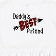 thumbnail image 4 of Inktastic Daddy's Best Friend Arrow and Plaid Letters Girls Toddler Dress, 4 of 5