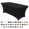thumbnail image 1 of Cubierta de mesa ABCCANOPY, elastano negro, elástico, 4 pies, ajustada, 1 of 8