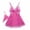 Hot Pink, variant on Womens Fashion 2026 Women Sexy Lingerie Babydoll Mini Dress Floral Lace Sheer Chemise Sleepwear Mesh Lingerie Set with G-String