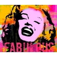 thumbnail image 4 of Stephen Chambers 14x12 White Modern Wood Framed Wall Art Titled - Fabulous, 4 of 6