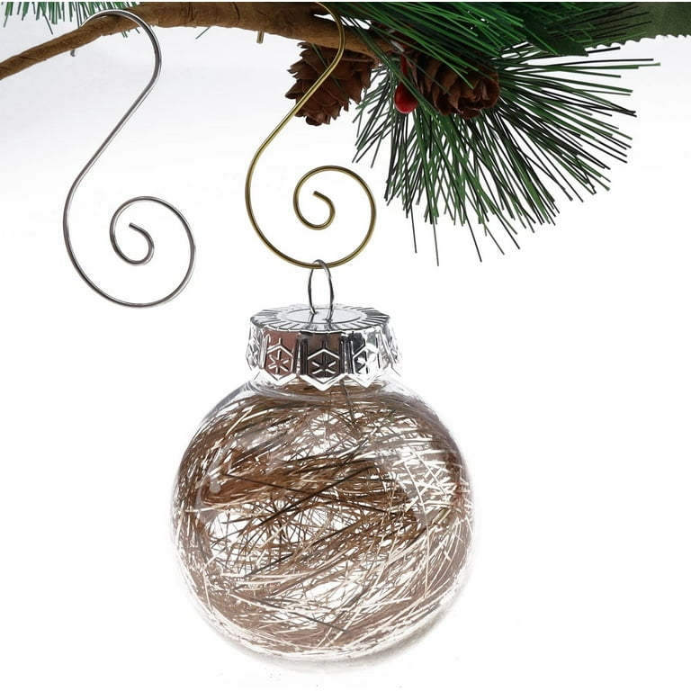 Wrapables Stainless Steel Christmas Tree Ornament Hooks with Beads (Set of  20), 20 Pieces - Kroger